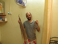 Broom and rope, locally handmade coconut products